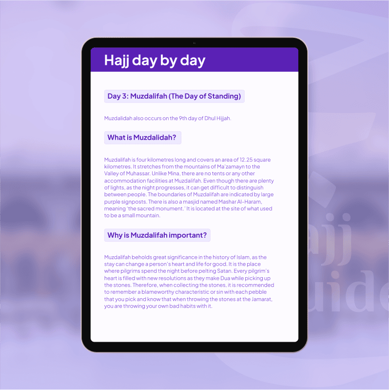 Step-by-Step Hajj Guide (Digital Download)