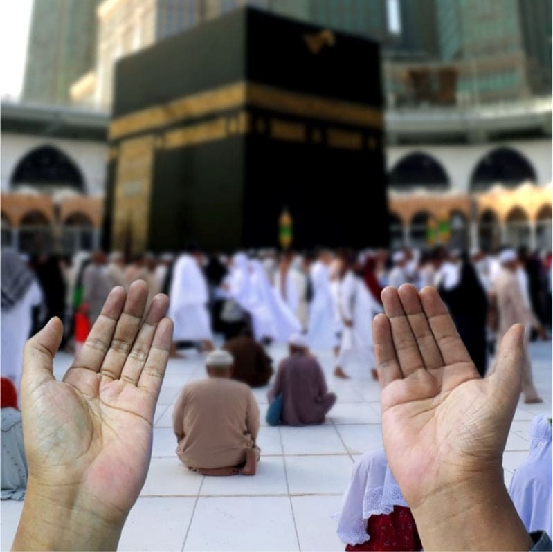 muslim performing umrah for a deceased muslim